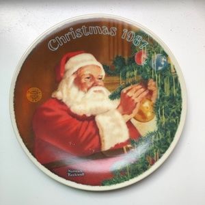 NORMAN ROCKWELL:  "Santa's Golden Gift"